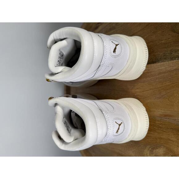 NWB Puma Deva Boot Women's White Lifestyle Sneakers Shoes Size 6 - Picture 3 of 10